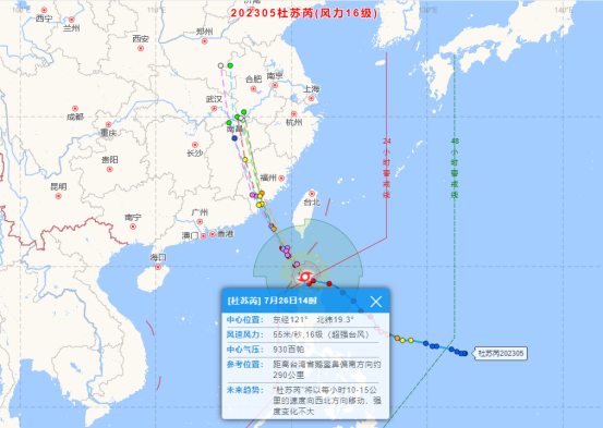 超強臺風“杜蘇芮”即將登陸，萬賓內澇監測預警系統助力防洪抗澇(圖1)